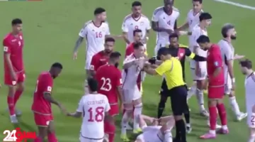 مشادة عنيفة تهز مباراة الإمارات وعمان وتكشف تفاصيل مثيرة للأحداث الكاملة